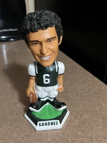 Mark Sanchez NY New York Jets Knuckle Heads Bobblehead - No Box Cover