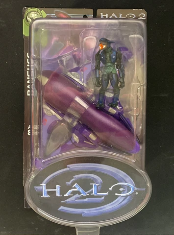Halo 2 Series 4 Joy Ride Studios BANSHEE With Elite Cover