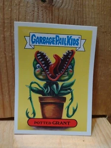 Garbage Pail Kids: Potted Grant 2018 años 80 Horror. #2b de 15 GPK18 - Imagen 1 de 2