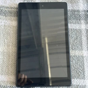 AMAZON Fire HD 8 Tablet 7th Generation SX034QT Black 16GB PARTS OR REPAIR ONLY - Picture 1 of 4