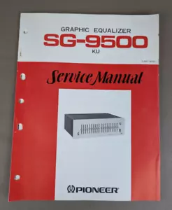 Pioneer SG-9500 Graphic Equalizer Service Manual D-149 - Picture 1 of 3