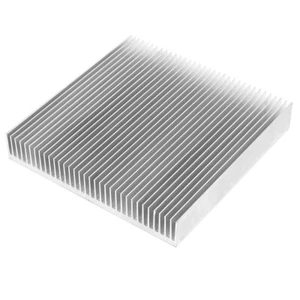 Couleur Argent Radiateur En Aluminium Dissipateur De Chaleur 90x90x15mm - Afbeelding 1 van 2