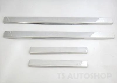 Scuff Plate Sill 4dr Stainless Steel Cover Fits New Mitsubishi Triton 4Door 2015 Foto 1 de 4