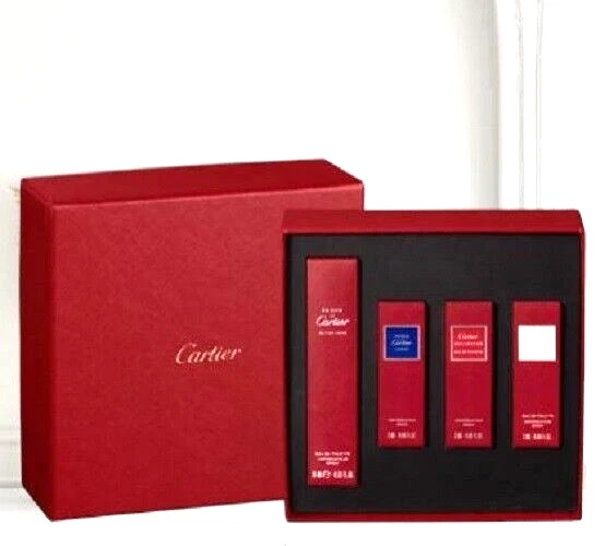 Cartier masculino 4 peças. Conjunto de presente fragrância masculina - Imagem 1 de 1