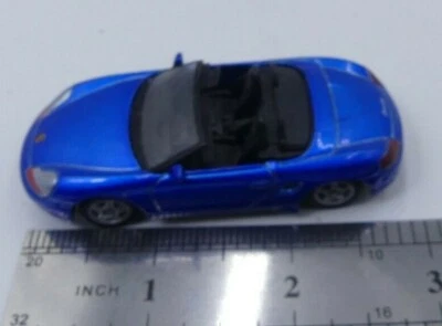 WELLY Nº 2040 AZUL PORSCHE BOXTER 1:64 DIE-CAST TOY CAR Foto 1 de 4