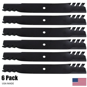 6pk Mulching Lawn Mower Blades for Hustler 48" Raptor SD & Fastrak 795757 601123 - Picture 1 of 1