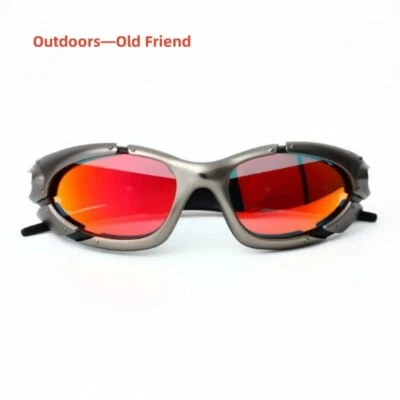 Gafas de sol polarizadas para hombre MTB gafas de ciclismo Uv400 pesca gafas de sol metal nuevas Foto 1 de 4