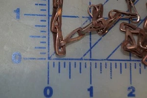*25 ft of sash chain copper coated weldless window replacement old school - Picture 1 of 3