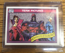 1990 Marvel Comics Universe Series 1 Team Pictures BROTHERHOOD OF EVIL MUTANTS