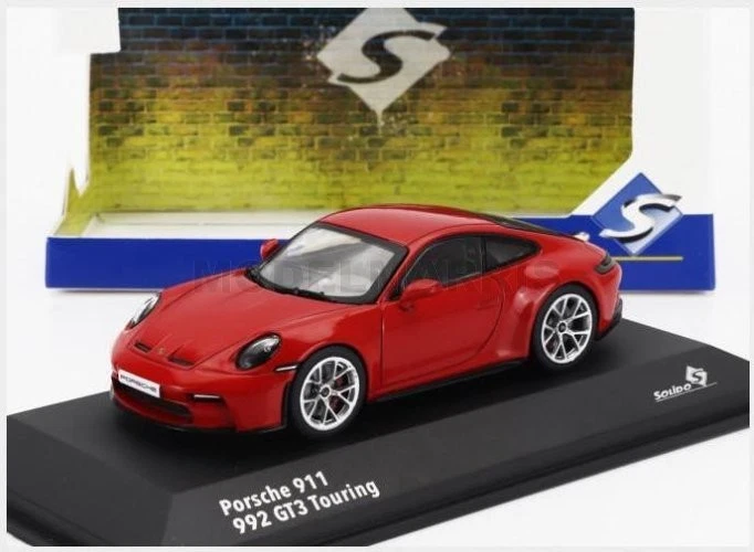 SOLIDO 4316501 PORSCHE - 911 992 GT3 TOURING COUPE 2023 - RED - 1/43 - Immagine 1 di 2