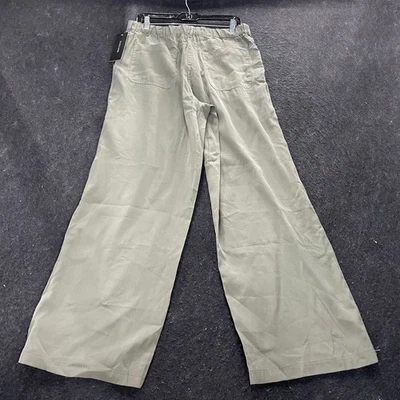 Pantalones de pierna ancha para mujer MAX STUDIO talla XL Sage 3705M09  Foto 1 de 4