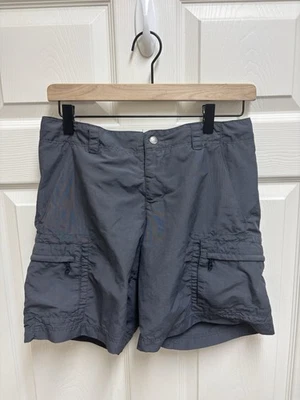 Pantalones cortos cargo REI Sahara para mujer talla 4 gris oscuro Foto 1 de 4