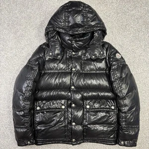 Moncler Brel Black Puffer Jacket Size 1 Small 100% Authentic - Picture 1 of 16