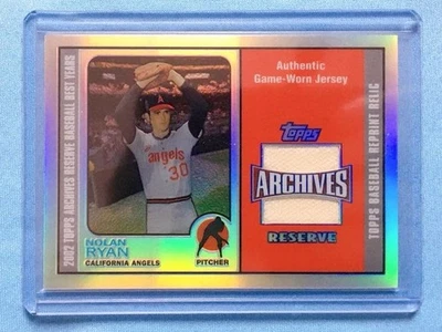 2002 Topps Archive Nolan Ryan Jersey Card - Image 1 of 4