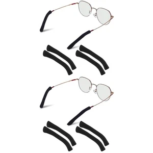 Paquete de 2 fundas para gafas con cubierta de templo puntas para marco de gafas empuñaduras para gafas - Imagen 1 de 12