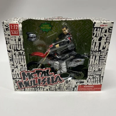 Ronin Syndicate Metal Mulisha FMX Rider Todd Potter 1:12 Scale Motorcycle Figure - Image 1 of 4