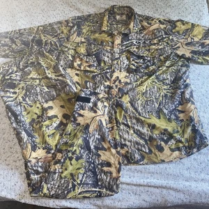 Vintage Y2K Mossy Oak Treklite Convertible Cargo 2PC Camo Herren Xxl - Bild 1 von 16