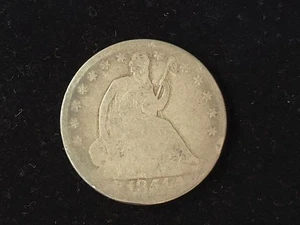 Medio dólar de plata 1854-O Arrows Liberty sentado casi bueno ¡BONITO! - Imagen 1 de 2