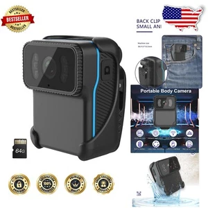 Waterproof 1080P Mini Body Camera - Long Battery Life & WiFi Connectivity - Picture 1 of 10
