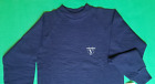 Valentino Sport Unisex Navy Cotton L/S Sweatshirt Made in Italy Size S