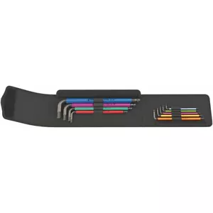 Wera Hex-Plus Color Coded SAE L-Key 8 Piece Set - Picture 1 of 3