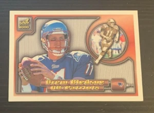 2000 Pacific Aurora DREW BLEDSOE Pinstripe #83 Patriots - Picture 1 of 2