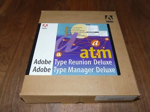 Adobe TypeManager Deluxe Vollversion inkl. Type Reunion für Mac - Photo 1/3