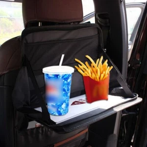 Handle Car Rear Seat Table Portable Laptop Storage Bag Travel - Photo 1/12