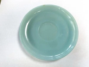 Vintage Fire King Turquoise Delphite Blue 5.6 inch saucer - Picture 1 of 3