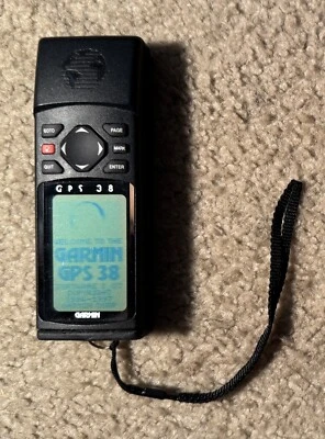 Garmin GPS 38 GPS38 Handheld Hiking Geocaching Personal Navigation Device - Image 1 of 4