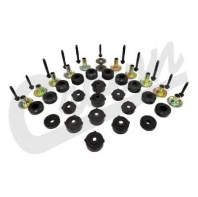 Crown 52002723MK - Kit maestro de montaje de carrocería para 87-95 Jeep Wrangler YJ Foto 1 de 3