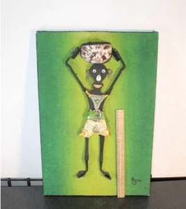 African Senegalese Indigenous Style Art - Picture 1 of 7