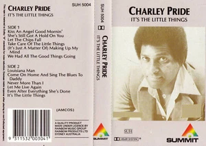 CHARLIE PRIDE It's The Little Things - Cassette - Tape SirH70 - Picture 1 of 1