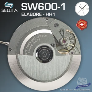 MOVEMENT AUTOMATIC SELLITA SW600-1 ELABORE HH1 - Picture 1 of 3