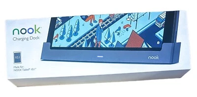 NOOK Tablet 10.1 Charging Dock Barnes & Noble Hands Free Upright Stand NEW B&N - Image 1 of 4