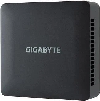 GIGABYTE BRIX (Intel Core i7 13a Gen., 5,00 GHz) Barebone Mini PC con 2 Slot di Archiviazione - Nero - GB-BRi7H-1355