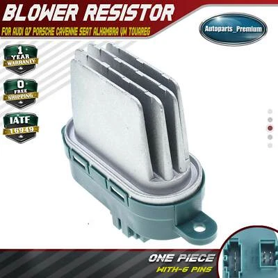 Resistencia del motor del ventilador para Volkswagen Touareg Audi Q7 Porsche Cayenne 7L0907521 Foto 1 de 4