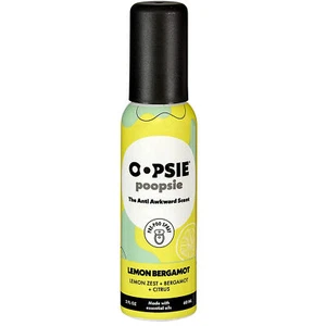 Natural Bathroom Toilet Spray Odor Lemon Bergamot Scent Before Going - Picture 1 of 1
