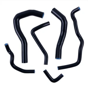 For Acura RSX Type S DC5 K20A 2002-2006 Black Silicone Radiator Heater Hose Pipe - Picture 1 of 10