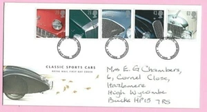 Royal Mail 1996 FDC - autos deportivos clásicos - Fdi High Wycombe - Imagen 1 de 2