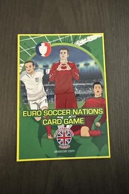 2016 Euro Soccer Nations Game CHRISTIANO RONALDO Gareth Bale WAYNE ROONEY Rare - Image 1 of 2