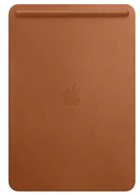 Apple Leather Sleeve, for 10.5-inch iPad Pro (Saddle Brown) - Image 1 of 3