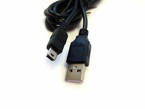 1.8m MINI USB Cable Sync & Charge Lead Type A to 5 Pin B phone charger PC