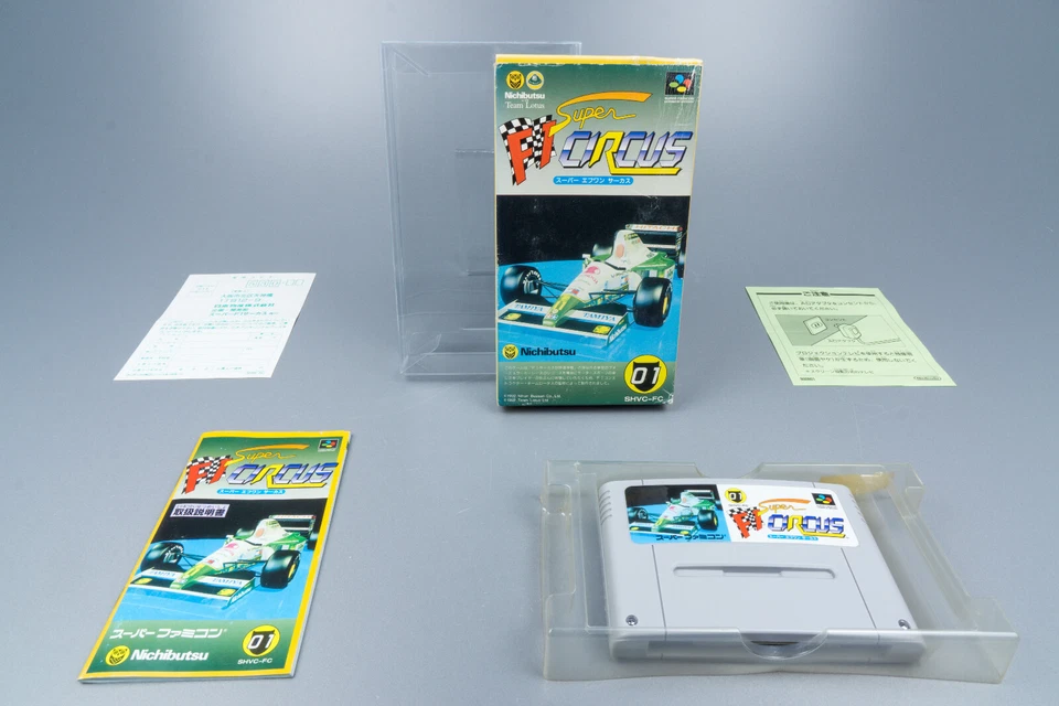 Super Famicom *Super F1 Circus* SFC OVP mit Anleitung Reg NTSC-J #2 - Bild 1 von 4