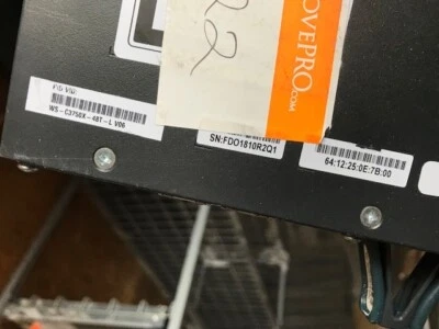 Cisco Catalyst WS-C3750X-48T-L V06  48P 1GbE Switch - Image 1 of 3