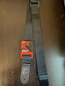 D'Addario EMG Custom Guitar Strap - Black - Picture 1 of 2