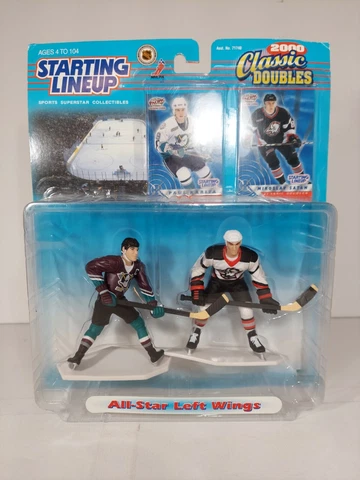 Starting Lineup 2000 Classic Doubles NHL Mighty Ducks Paul Kariya Miroslav Satan Cover