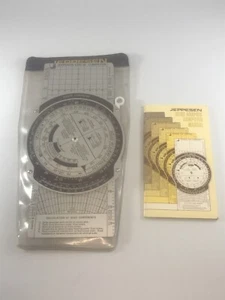 Jeppesen Slide Graphic Ruler Fight Computer CSG-9 w/ Case VTG - Bild 1 von 7