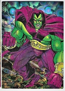 Tarjeta Silver Surfer Prism 1992 Marvel Comic Images #46 Drax como nueva - Imagen 1 de 1