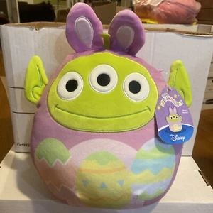 Squishmallows 10” ALIEN Martian Disney Toy Story Easter Bunny Ears Plush - Picture 1 of 10